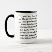 Mug Acclamations International Noir et Blanc (Gauche)