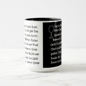 Mug Acclamations International Noir et Blanc (Centre)
