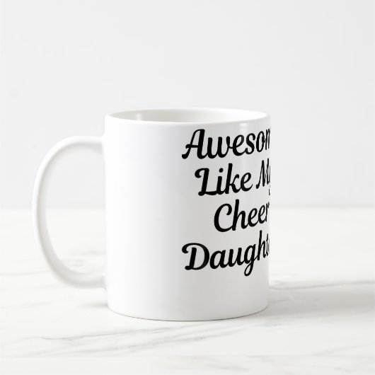 Mug Acclamer Papa Maman Cheerleading (Gauche)