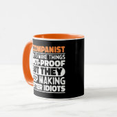 Mug Accompaniste J'Essaie De Faire Des Choses Idiot Pr (Devant gauche)