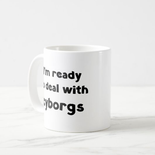 Mug accord cyborg (Devant gauche)