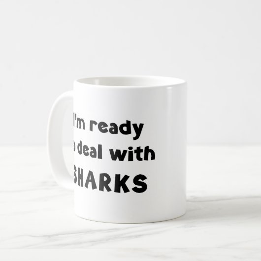 Mug accord sur les requins (Devant gauche)