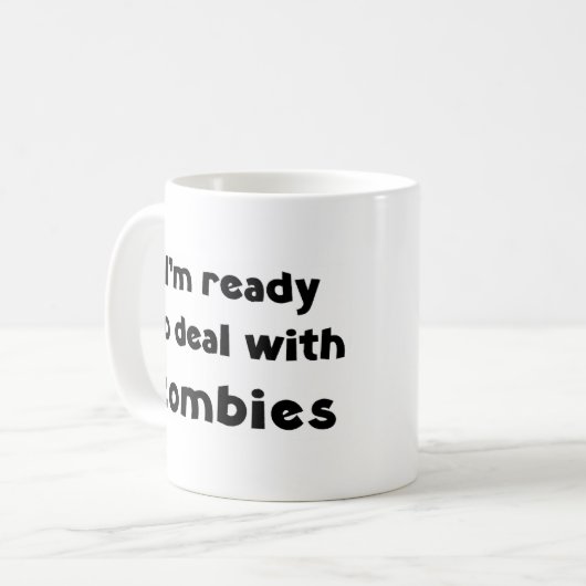 Mug accord zombie (Devant gauche)