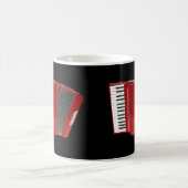 Mug Accordéon : l'accordéon rouge (Centre)