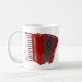 Mug Accordéon rouge (Gauche)