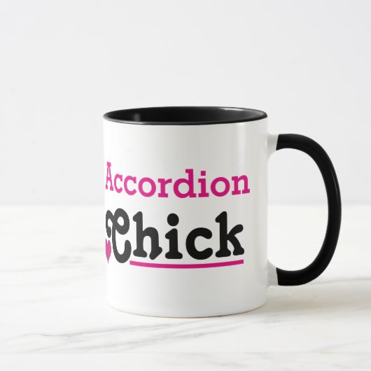Mug Accordion Chick (Droite)