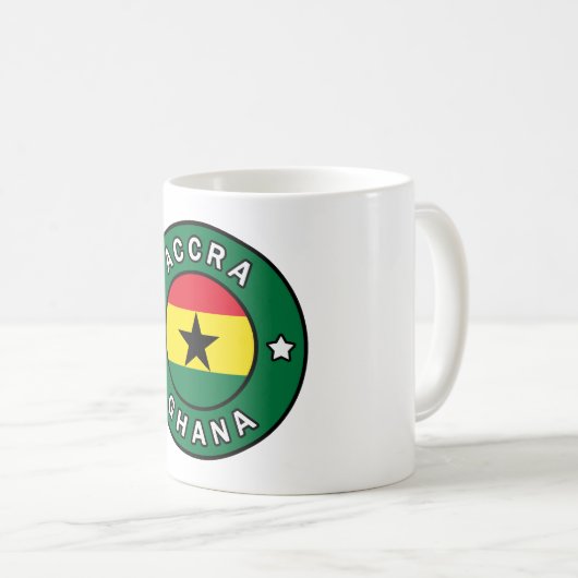 Mug Accra Ghana (Devant droit)