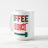 Mug Accro au café (Devant gauche)