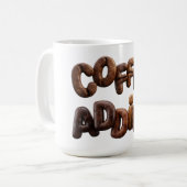 Mug Accro au café (Devant gauche)