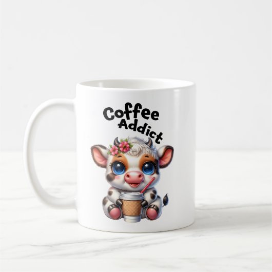 Mug Accro au café (Gauche)