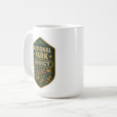 Mug Accro au Parc National Premium (Devant gauche)