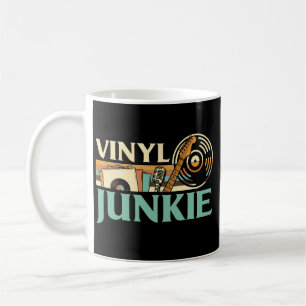 Mug Accro au vinyle LP Disques Platine de DJ Musique à