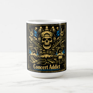 Mug Accro des concerts – Culture de fan de musique en