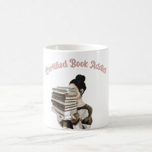 Mug Accro des livres certifiée