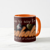 Mug Accro du chocolat (Devant droit)