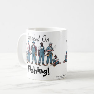 Mug Accroché À La Pêche