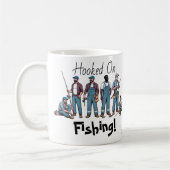 Mug Accroché À La Pêche (Gauche)