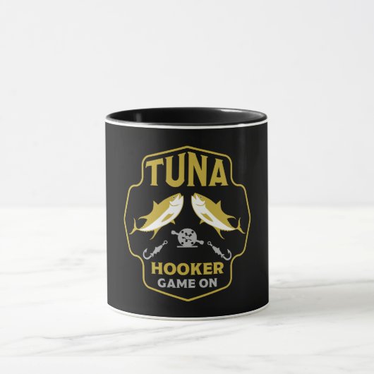 Mug Accroché À La Pêche Au Thon (Centre)