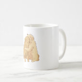 Mug Accroche de Golden Retriever (Devant droit)