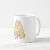 Mug Accroche de Golden Retriever (Devant droit)