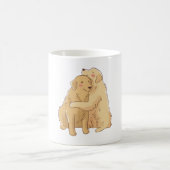 Mug Accroche de Golden Retriever (Centre)