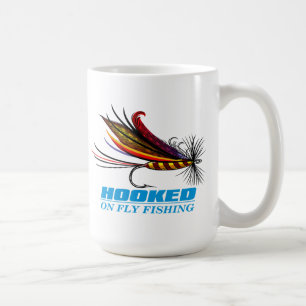 Mug Accroché sur la pêche de mouche