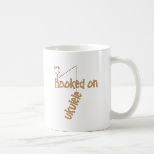 Mug Accroché sur l'ukulélé (Droite)