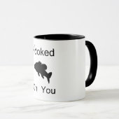 Mug Accroché sur vous (Devant droit)