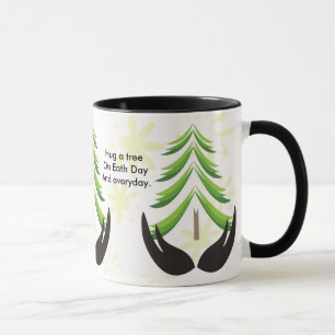 Mug Accrocher Un Arbre Sur Une Musique De Jour des ter