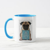 Mug Accrocher un Carlin (Gauche)