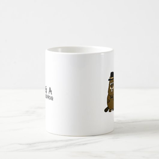 Mug Accrocher une marmotte (Centre)