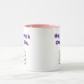 Mug Accrochez-Le À Des Chatons De Dessin, Mignonne Ami (Centre)