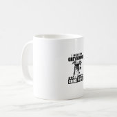 Mug Accrochez-Moi Mon Greyhound Pour Ne Pas Choquer Le (Devant gauche)