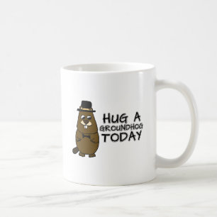 Mug Accrochez un marmotte aujourd'hui