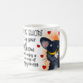 Mug Accrochez votre muqueuse (Devant droit)