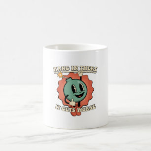 Mug Accrochez-Vous Là, Ça Fait Pire Bombe De Dessin Dr