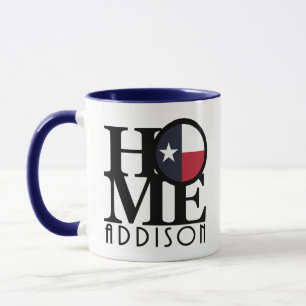 Mug ACCUEIL Addison Texas 11oz