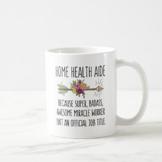 Mug Accueil Aide en santé Idée cadeau de l'HHA