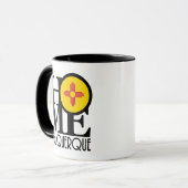 Mug ACCUEIL Albuquerque 11oz (Devant gauche)