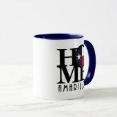 Mug ACCUEIL Amarillo 11oz (Devant droit)
