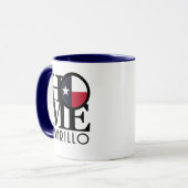 Mug ACCUEIL Amarillo 11oz (Devant gauche)