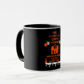 Mug Accueil Amélioration Félicitations (Devant gauche)