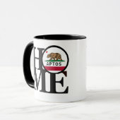 Mug ACCUEIL Aptos CA (Devant gauche)
