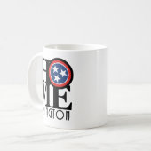Mug ACCUEIL Arlington TN 11oz (Devant gauche)