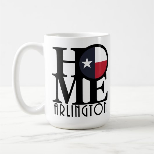 Mug ACCUEIL Arlington TX 15oz (Gauche)