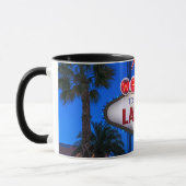Mug Accueil au signe de Las Vegas (Gauche)