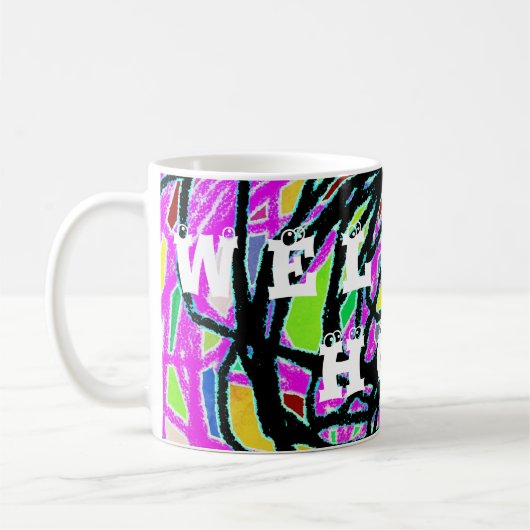 MUG ACCUEIL BIENVENUE DÉCOR ART (Gauche)