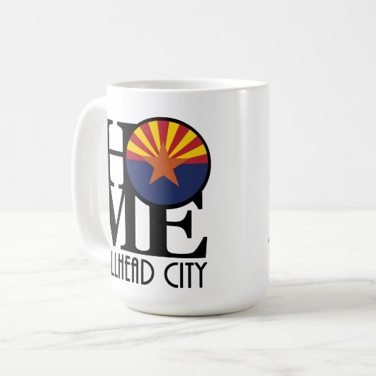 Mug ACCUEIL Bullhead City 15oz (Devant gauche)