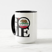 Mug ACCUEIL Californie 15oz (Devant gauche)