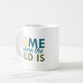 Mug Accueil C'Est Là Que Se Trouve Le Champ (Devant gauche)